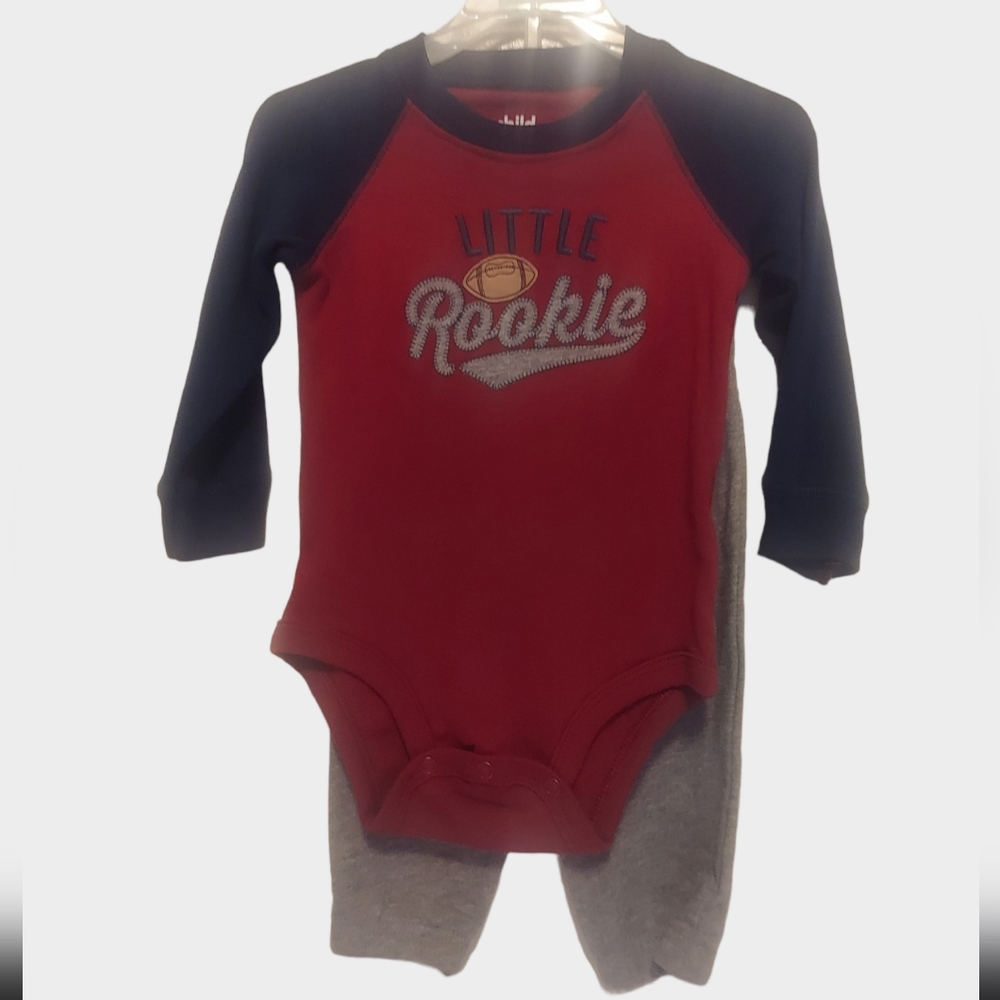 Carter's Child of Mine"Little Rookie" 2pc set SZ 12M